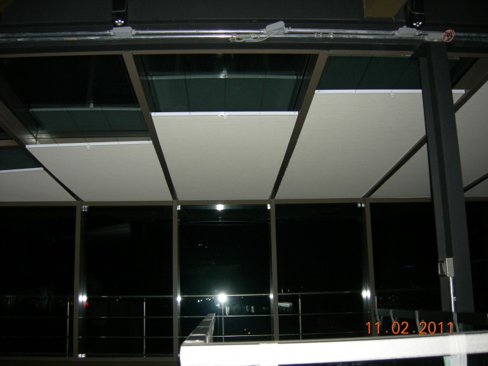 Mete Kolleksiyon Motorlu Çatı Perdesi