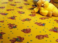 Çocuk Odaları için Antibakteriyel Duvardan Duvara Halı